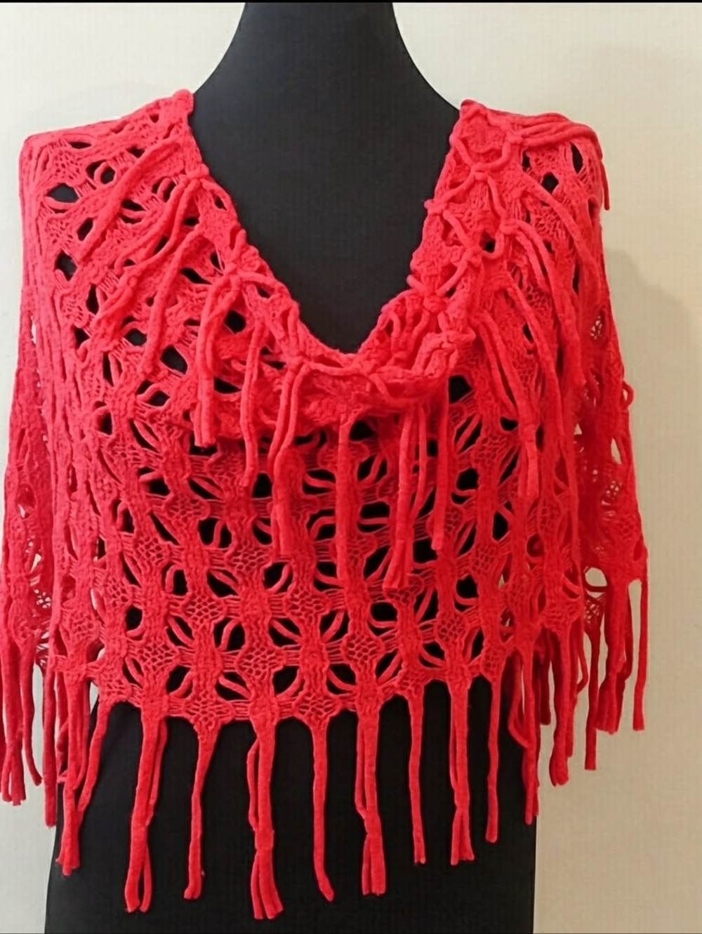 Womens Orange Infinity Scarf OS By Staring at Stars